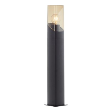 Brilliant - Zunanja svetilka MINOU 1xE27/10W/230V 60 cm IP44 črna/dimna