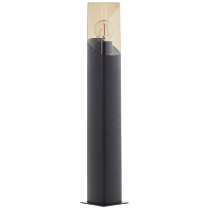 Brilliant - Zunanja svetilka MINOU 1xE27/10W/230V 60 cm IP44 črna/dimna