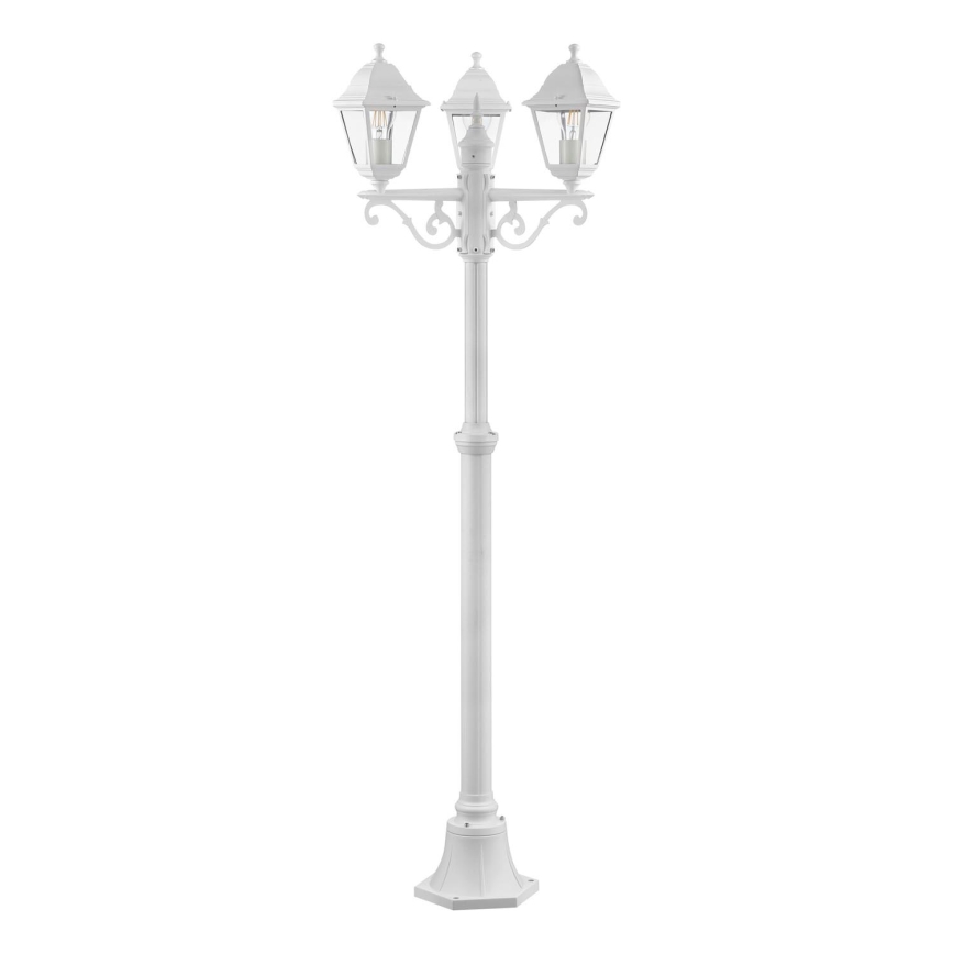 Brilliant - Zunanja svetilka NISSIE 3xE27/60W/230V IP44 bela