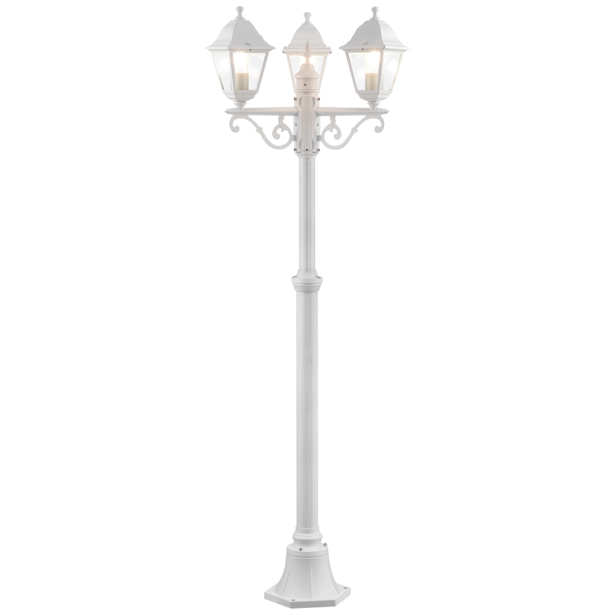 Brilliant - Zunanja svetilka NISSIE 3xE27/60W/230V IP44 bela