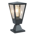 Brilliant - Zunanja svetilka WESTDLIFF 1xE27/20W/230V 30,7 cm IP44 antracitna