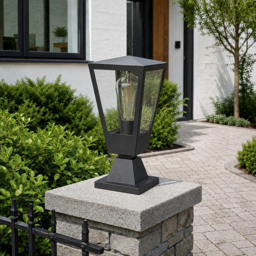 Brilliant - Zunanja svetilka WESTDLIFF 1xE27/20W/230V 30,7 cm IP44 antracitna
