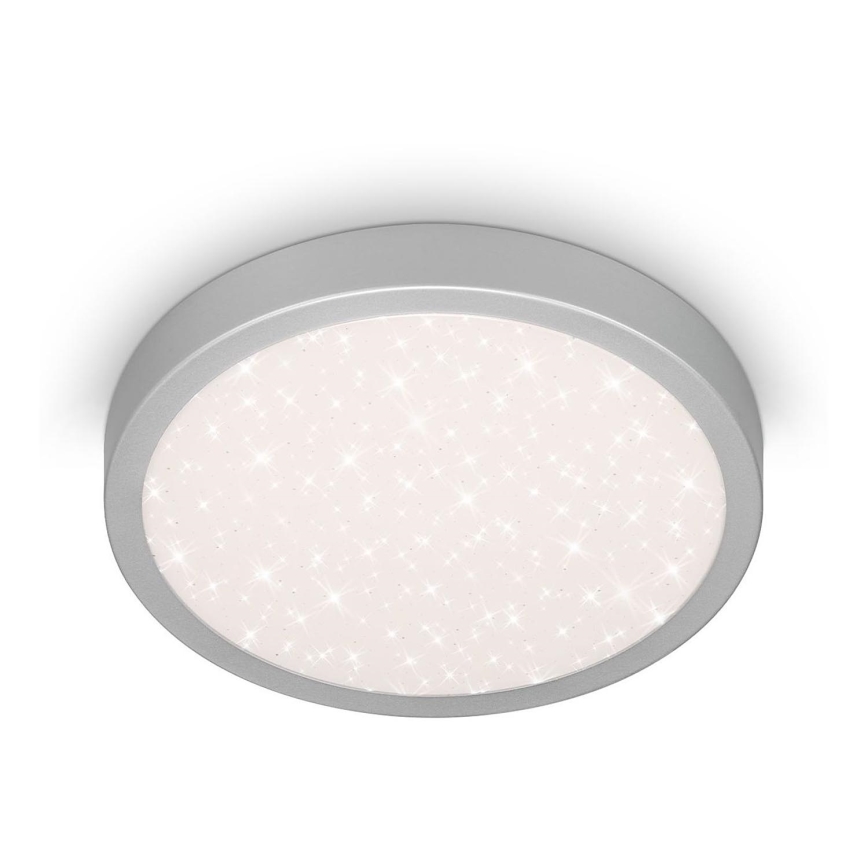 Brilo 3649-014 - LED Kopalniška stropna svetilka RUNA LED/18,5W/230V IP44 srebrna