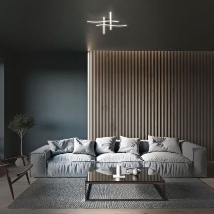 Brilo 3677-045 - Stropna LED svetilka LED/14,4W/230V črna