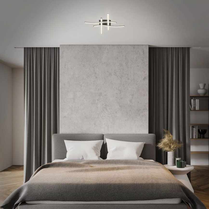 Brilo 3677-045 - Stropna LED svetilka LED/14,4W/230V črna