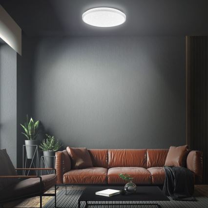 Brilo 3823-014 - LED stropna svetilka SILIN LED/16W/230V premer 33 cm