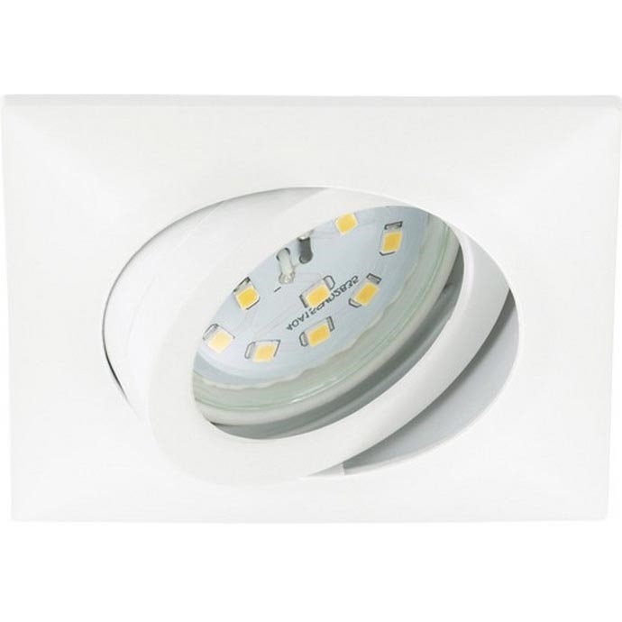 Brilo - LED Kopalniška vgradna svetilka LED/5W/230V IP23 bela
