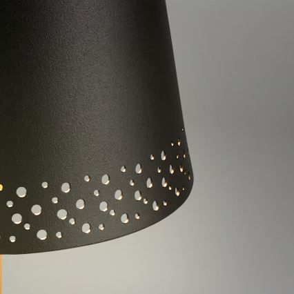 Brilo - LED zatemnjevalna polnilna namizna zunanja svetilka KIKI, upravljanje na dotik, LED/2,6W/5V, IP44, 2600 mAh, črna