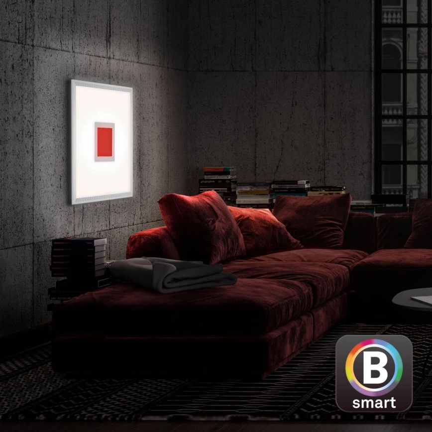 Brilo - LED RGB Zatemnitvena stropna svetilka CENTRO LED/24W/230V 2700-6500K Wi-Fi Tuya + Daljinski upravljalnik
