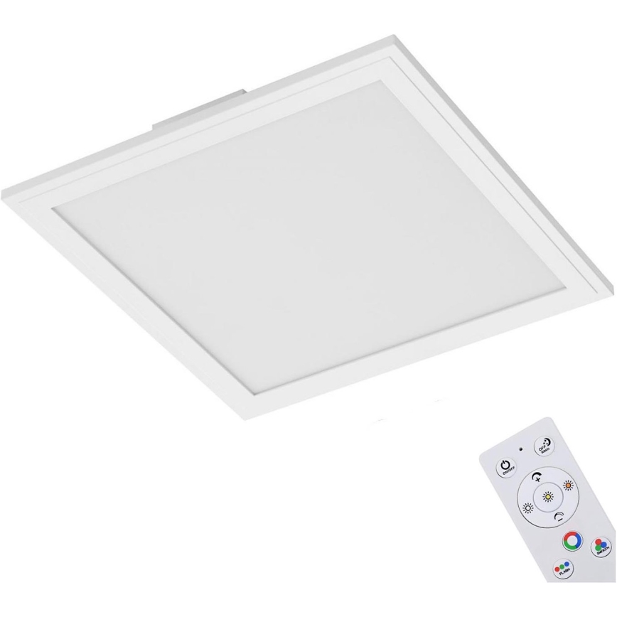 Brilo - LED RGB Zatemnitvena stropna svetilka COLOUR LED/15W/230V 3000-6500K + Daljinski upravljalnik
