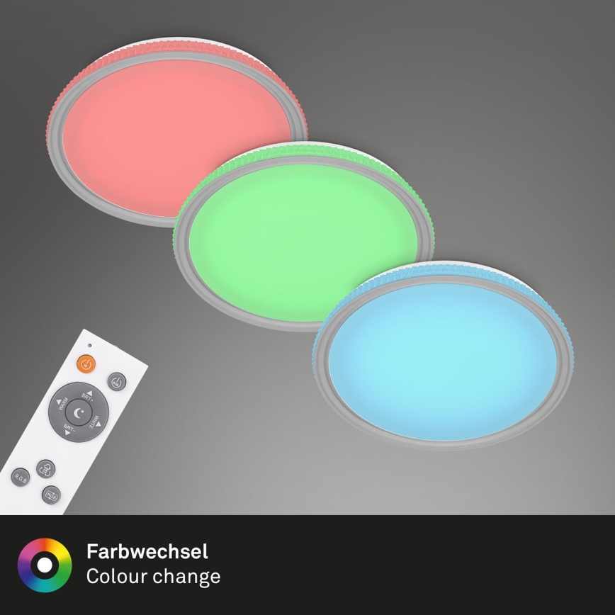 Brilo - LED RGB Zatemnljivo stropno svetilo LED/40W/230V 3000-6500K + daljinski upravljalnik