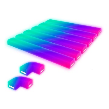 Brilo - LED RGBIC Zatemnitveni svetlobni trak Smart LED/24W/230V Wi-Fi Tuya