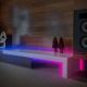 Brilo - LED RGBW Zatemnitveni trak MUSIC 4,65m LED/12W/230V + Daljinski upravljalnik