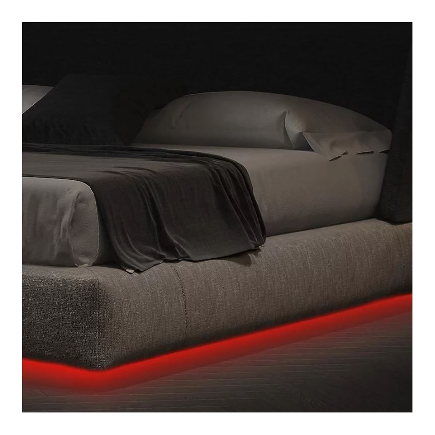 Brilo - LED RGBW Zatemnitveni trak 6,5m LED/22W/230V + Daljinski upravljalnik