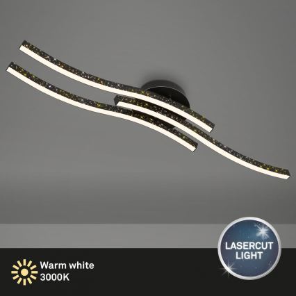 Brilo - LED Stropna svetilka LED/19W/230V 3000K črna