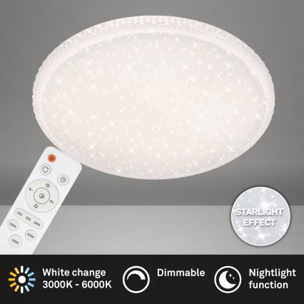 Brilo - LED stropna svetilka LED/48W/230V premer 60 cm