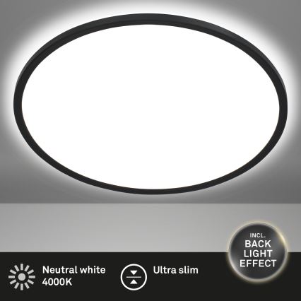 Brilo - LED Stropna svetilka SLIM LED/18W/230V pr. 29,3 cm