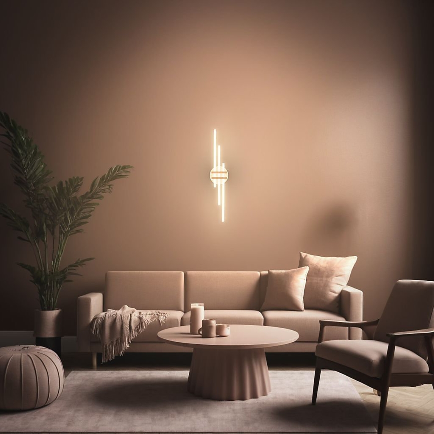 Brilo - LED stropna svetilka TINKA LED/21W/230V 3000K bakrena