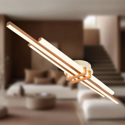 Brilo - LED stropna svetilka TINKA LED/30W/230V 3000K medena