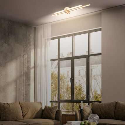 Brilo - LED stropna svetilka TINKA LED/30W/230V 3000K medena