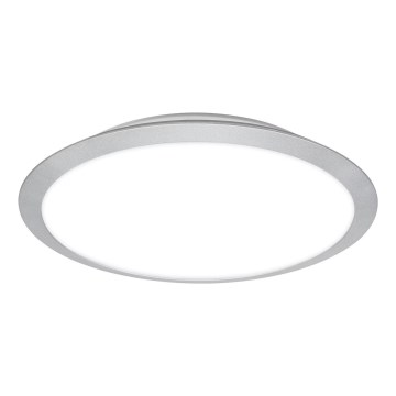 Brilo - LED stropna svetilka za kopalnico CTS LED/21W/230V 3000/4000K IP44, premer 37 cm, mat krom