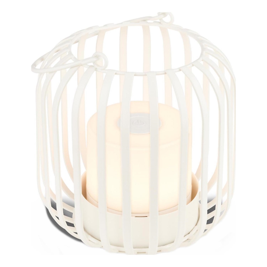 Brilo - LED Zatemnitven rechargeable zunanji namizna svetilka LED/2W/5V IP44 bela