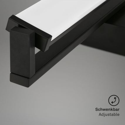 Brilo - LED Zatemnitvena stenska svetilka LED/18W/230V 2700-4000K črna