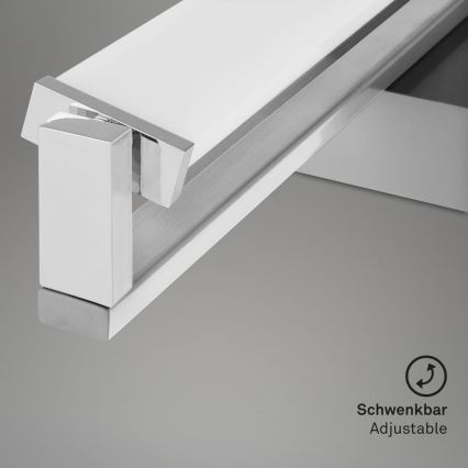 Brilo - LED Zatemnitvena stenska svetilka LED/18W/230V 2700-4000K srebrna