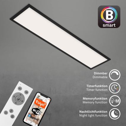 Brilo - LED Zatemnitvena stropna svetilka PIATTO LED/28W/230V 3000-6500K Wi-Fi Tuya + Daljinski upravljalnik