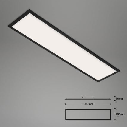 Brilo - LED Zatemnitvena stropna svetilka PIATTO LED/28W/230V 3000-6500K Wi-Fi Tuya + Daljinski upravljalnik