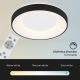 Brilo - LED Zatemnitvena stropna svetilka RONDO LED/36W/230V 3000-6500K + Daljinski upravljalnik