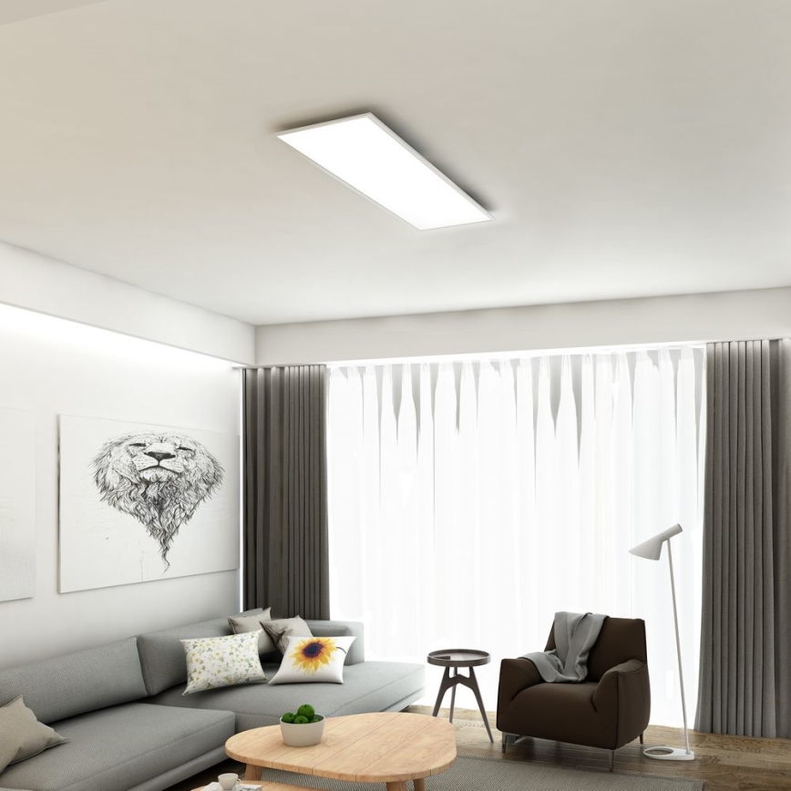 Brilo - LED Zatemnitvena stropna svetilka SLIM LED/24W/230V 3000-6500K 100x25 cm + Daljinski upravljalnik