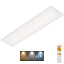 Brilo - LED Zatemnitvena stropna svetilka SLIM LED/24W/230V 3000-6500K 100x25 cm + Daljinski upravljalnik