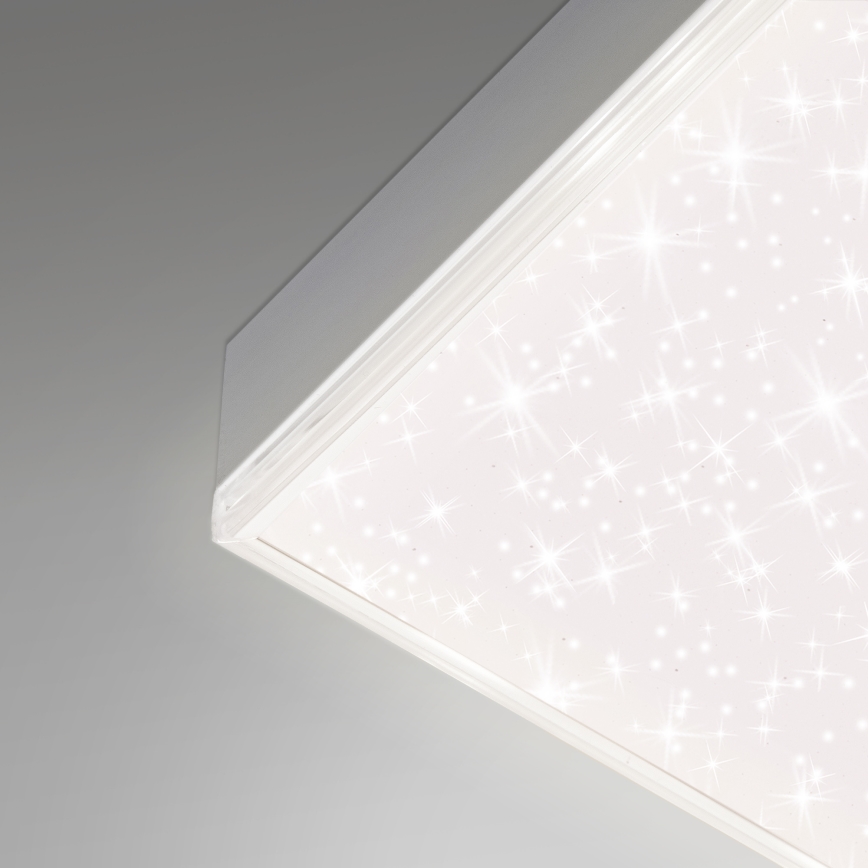 Brilo - LED Zatemnitvena stropna svetilka STARRY SKY LED/24W/230V 3000-6500K + Daljinski upravljalnik