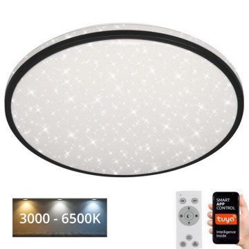 Brilo - LED Zatemnitvena stropna svetilka STARRY SKY LED/42W/230V 3000-6500K Wi-Fi Tuya + Daljinski upravljalnik