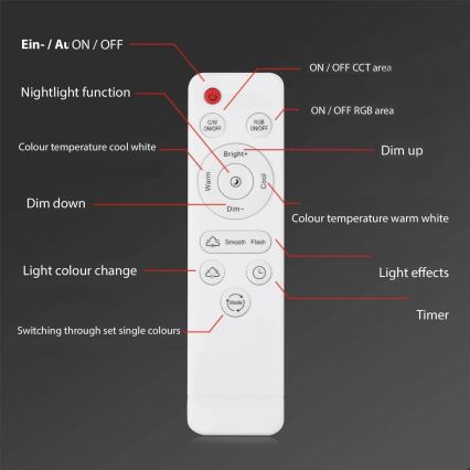 Brilo - LED Zatemnitveni nadgradni lestenec FRAME 2xLED/20W/230V 2700-6500K Wi-Fi Tuya + Daljinski upravljalnik