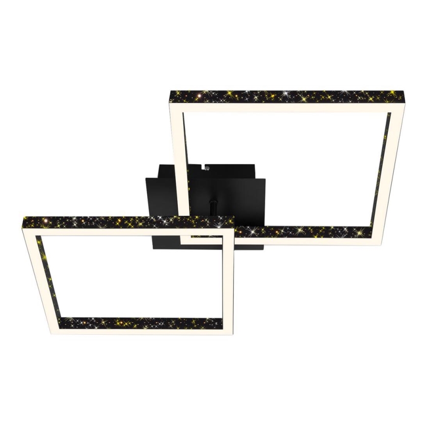 Brilo - LED Zatemnitveni nadgradni lestenec FRAME 2xLED/9W/230V