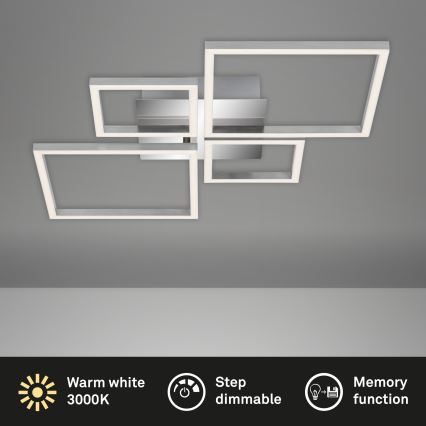 Brilo - LED Zatemnitveni nadgradni lestenec FRAME LED/44W/230V
