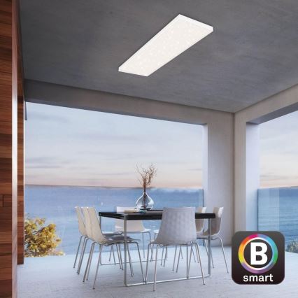 Brilo - LED Zatemnitveni nadgradni panel FRAMELESS LED/28W/230V 3000-6500K Wi-Fi Tuya + Daljinski upravljalnik