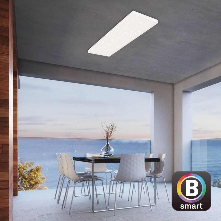 Brilo - LED Zatemnitveni nadgradni panel FRAMELESS LED/28W/230V 3000-6500K Wi-Fi Tuya + Daljinski upravljalnik