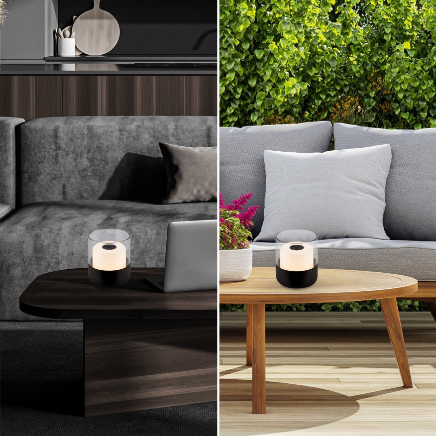 Brilo - LED zatemnjiva zunanja polnilna namizna svetilka LILET LED/2W/5V IP44