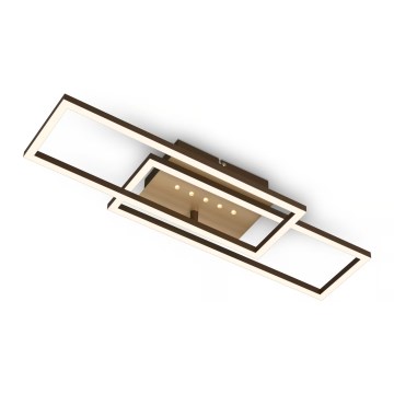 Brilo - LED zatemnljivo stropno svetilo LED/30W/230V 3000K rjavo