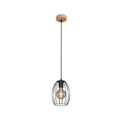 Brilo - Lestenec na jekleni vrvici WAKTU 1xE27/60W/230V