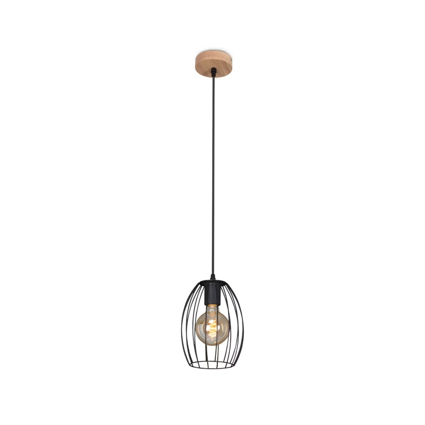 Brilo - Lestenec na jekleni vrvici WAKTU 1xE27/60W/230V