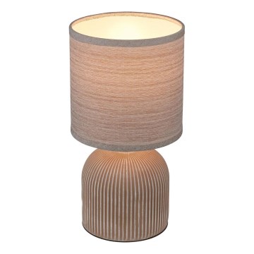 Brilo - Namizna svetilka INO 1xE14/10W/230V rjava