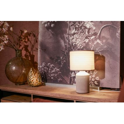 Brilo - Namizna svetilka INO 1xE14/10W/230V rjava