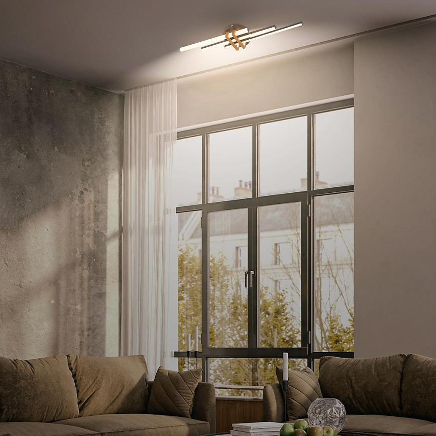 Brilo - stropna LED svetilka TINKA LED/21W/230V 3000K črna