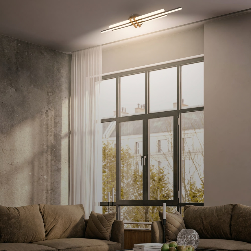 Brilo - stropna LED svetilka TINKA LED/30W/230V 3000K črna