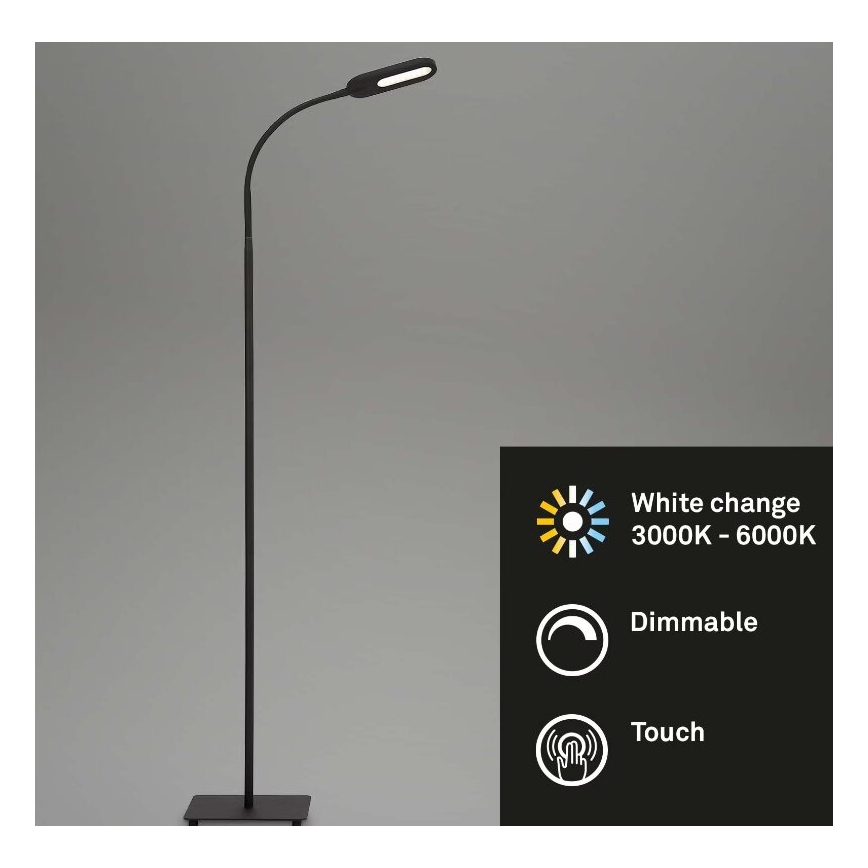 Briloner 1297-015 - LED Zatemnitvena fleksibilna talna svetilka LED/6,6W/230V 3000K/4000K/6000K