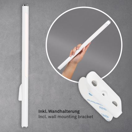 Briloner 1384-016 - LED Zatemnitvena na dotik talna svetilka 2v1 EVERYWHERE LED/2,3W/5V 2000 mAh